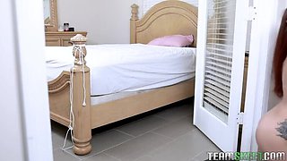 Ava Haze & Bambino in Suburban Sex with Bukkake & Big Cock