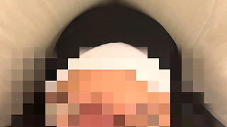 Hijabis Chick Blowjob in Toilet