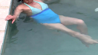 Video 1 of 3 - My 58 Year Old Wife Shows off on the Beach