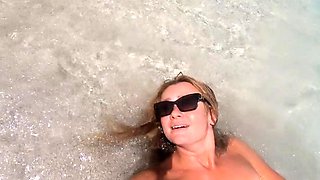 Swimming Naked in Cuba's Atlantic Ocean Waters