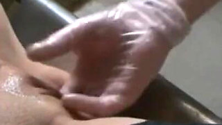 Humiliating pussy stretching and penetrate sex toys