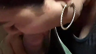 The Horny Maid Gives Me a Delicious Blowjob While Nobody Is There