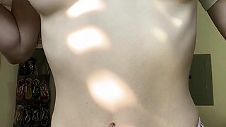 Curly Blonde Teen Records Solo Dildo Masturbation More at