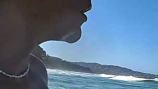 Facial at the Nude Beach