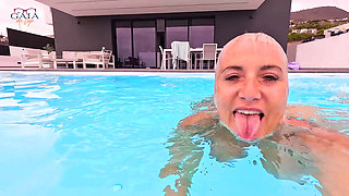 344 MILF Underwater Anal Creampie Prolapse