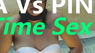 Roxana Vs Pink Dildo - First Time Sex Video