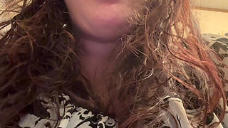 BBW Eye Contact Toilet Farts and Log Plops Intimate POV with Bella Blast