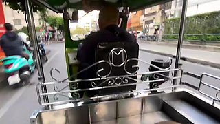 Cute Thai MILF picked up and fucked hard