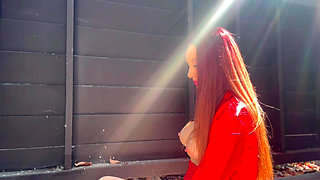 Italian Big Tits MILF Artemisia Love Solo Hot Perfect Tits Outdoor