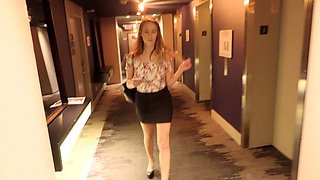 Big cock EXGF interracial busty geek coed blowjob