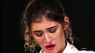 Office CFNM sluts giving BJ to pathetic