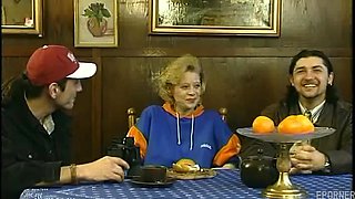 German mature beauty surrenders to wild, vintage passionate heat