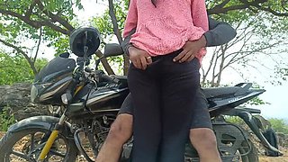 Office Staff Fucks Manager Outside - Desi Babe Pushpa Valli in Hot Outdoor Romance Part 3