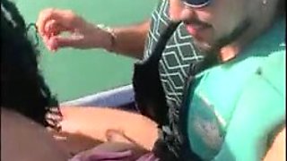 A fleshy young Mexican damsel gets lost in her cuckolded hubby's clutches and heads to have fuck-a-thon with the jet ski professor at river, far from her cuckolded spouse.