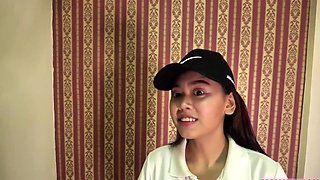 First Time Casting For Petite Thai Teen
