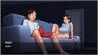 That Night, Stepmoms Smile Hid Something Dangerous (18+) With Hentai Anime
