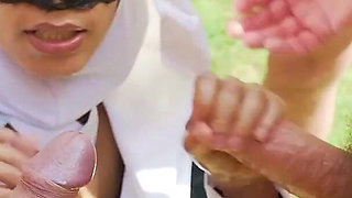 Dutch Teenie Nun Dogging Bukkake Splash - Public Cum Bath