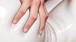 Pale Blonde Stepsister Blowjob and Doggystyle Fuck Wet Pussy Asmr! Ai