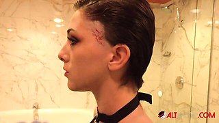 Extraordinary Sully Savage at deep throat video