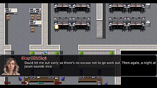 The office wife #11: Jason left Stacy with a mouth full of cum