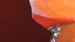 Deep throat blowjob with cum shot ..