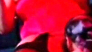 Retro Femdom Session with Anna and House Slaves