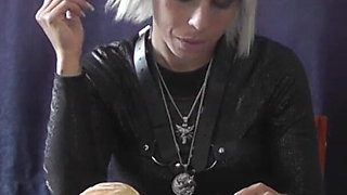 Mistress Sydney's Ashtray Is the Slave's Dinner