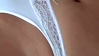 Enjoying My Stepmother at the Beach, I Caress Her Pussy and Give Myself a Massive Handjob