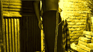 Bhabi Come Outside When My Big Stepbrother Go Aunty Home for Enjoy with Me
