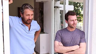 Redhead Skyla Novea Takes Double Penetration Anal in Family Sequel