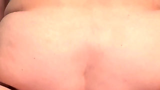 Bouncing on son in laws fat dick with my pussy and asshole and leaking huge cum load out my gaping asshole