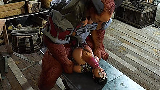 Skinny Teen Having Sex With The Biggest Cock Ever ( 3D Uncensored Animation )