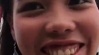 Super horny pinay drips cum on big balls