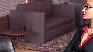 Jessica O'Neil's Hard News - Gameplay Through #3 - 3d Game, Porn game, HD 1080