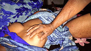 Indian Hot Desi Stepsister Fucking at Midnight