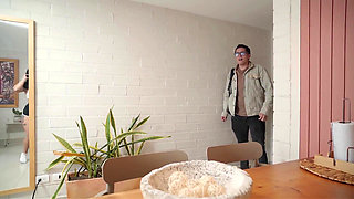 I My Mother-in-law and I Take Revenge in Her Mouth. While Visiting My Girlfriend