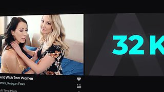 DEVILS FILM - Naughty Wife Leads Hot Threesome With Sexy Neighbor And A Strap-On: Porn