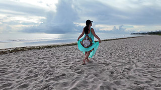 I Asked My Stepson to Give Me a Back Massage on the Beach, but He Turned Out to Be a Real Brat...