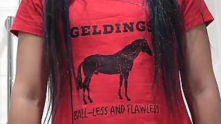 A Demonstration for My Toilet Slave