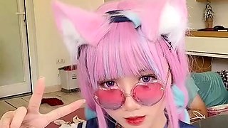 PoppaChan – Minato Aqua School Uniform