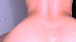 I Fuck My Big Ass with His Cock on a Full Moon Night, Until My Mouth Is Full of Cum!!!