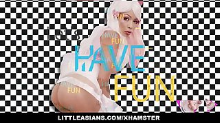 Littleasians asian doll sami gets throat fucked