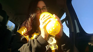 Highway Ride Balloon Play - Bunny Looner