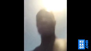 Black Amateur's Pussy Punished From Behind