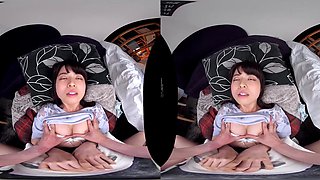 Japanese vr beauty shares point of view sensual thrills