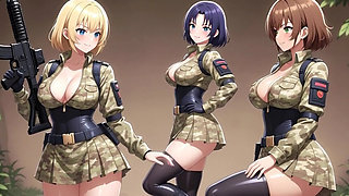 Hot Anime Girls - Adult Parody Crossover