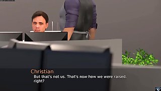 My Husband's Boss Fucks His Hot Wife - 3D Animated Cuckold Sex Game