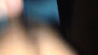 Nerdy Girl Sucks and Fucks in a Car