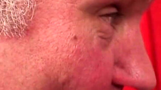 Babe gets fucked by and older couple