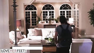 Big tits clip with bewitching Thomas Stone and Eden Ivy from Love Her Feet
